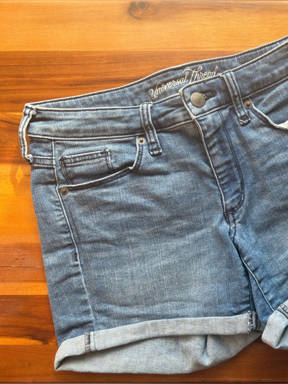 Universal Thread Light Blue Denim Jean Shorts